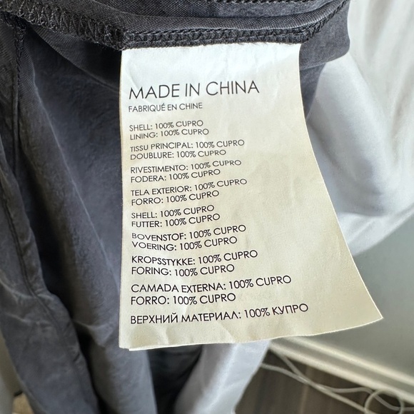 Ralph Lauren Reversible Gray Maxi Dress - Picture 8 of 9